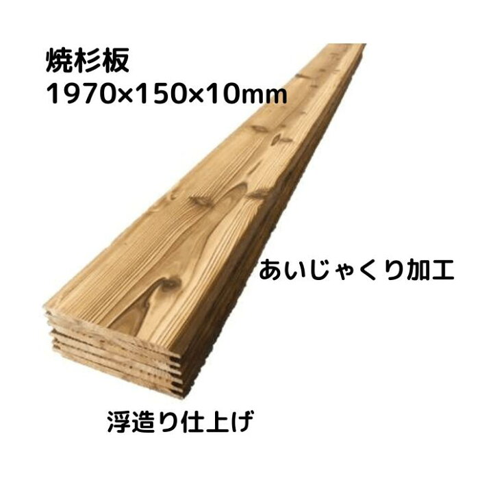 楽天市場】【 業者様向け商品 】アウトレット 焼杉板 あいじゃくり加工 