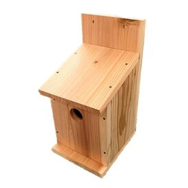 【 杉板 鳥の巣箱 組み立てキット 】巣穴35ミリ 国産杉 幅155×奥行220×高さ300ミリ 杉板 厚み15ミリ 鳥 小鳥 巣 自然素材 木製 鳥の巣 野鳥 雛 雀 バードハウス 木工 鳥小屋 巣穴 インテリア 庭 ガーデニング スズメ 巣箱 園芸 観察 自由研究 工作 営巣 送料無料