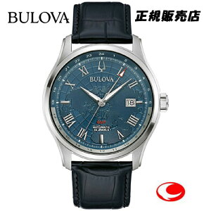 BULOVA �u���[�o�@�N���V�b�N GMT 96B385 Classic GMT�i���K3�N�ۏ؁j�y���������z�y�v���[���g�z