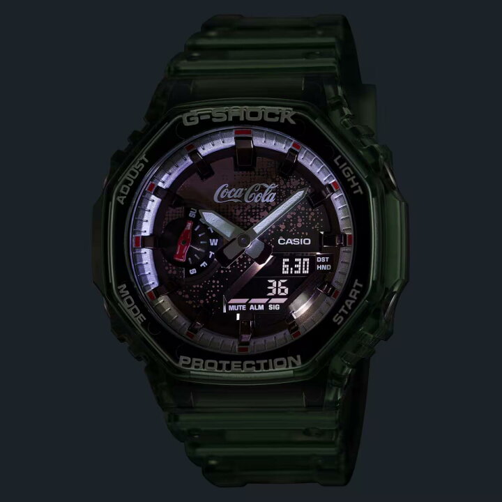 楽天市場】CASIO カシオ G-SHOCK Coca-Cola?コラボレーションモデル GA 