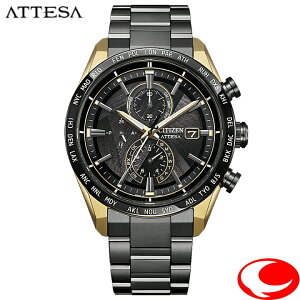 �Z�i�ŋ��z���j�V�`�Y�� �A�e�b�T CITIZEN ATTESA ACT Line AT8384-58E LIGHT in BLACK Eco-Drive 50th Anniversary Edition ���E����2,200�{