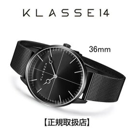 クラス14 KLASSE14 36mm　レディース　腕時計 WDI19BB001W DISCO VOLANTE Black with Mesh Strap 【送料無料】【プレゼント】