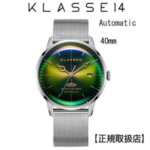 �i�ő�100%P�o�b�N���I�m��1/2�j�N���X14 KLASSE14 �r���v DISCO VOLANTE STARDUST Silver with Mesh Strap 40mm Automatic WDI19SR004M�y���̓��z�y���������z