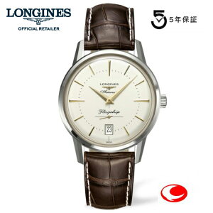 (�ŋ��z��)�y���w�����T����܂��B�z5�N�ԕۏ؁@ LONGINES �����W�� �t���O�V�b�v�@�w���e�[�W�@�������@L4.795.4.78.2�i�a38.5mm�j�T�t�@�C���N���X�^�� �y���������z�y�����W�����K�̔��X�zL47954