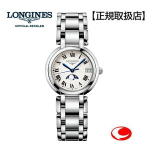 �i�ŋ��z���j�y���w�����T����܂��B�zLONGINES �����W�� (�v���}���i)�@L8.115.4.71.6�@���f�B�[�X�@30.5mm�T�C�Y�@�����W�� �v���}���i�@�N�H�[�c�i 2�N�ԕۏ؁j�i6���ʒu�Ƀ��[���t�F�C�Y�\��