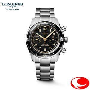 �ŋ��z�� ���K5�N�ԕۏ؁y���w�����T�zLONGINES SPIRIT �����W�� �X�s���b�g PILOT FLYBACK(�p�C���b�g�t���C�o�b�N) ���J�j�J�� �芪���� 39.50mm L3.721.4.53.6�@L37214536 �����W�����K�̔��X/�����W�����F
