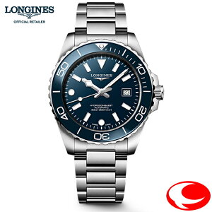 5�N�ԕۏ� LONGINES �����W�� �n�C�h���R���N�G�X�g ������ �E�H�b�`, O 42.00 mm, �X�e�����X�X�e�B�[���ƃZ���~�b�N, L3.788.4.96.6 L37884966