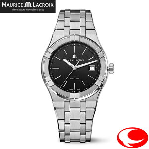 (�ŋ��z��) MARICE LACROIX ���[���X���N���A AIKON QUARTZ DATE �A�C�R���N�I�[�c�f�C�g 40MM AI1108-SS002-330-1