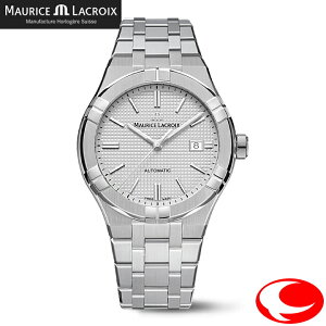 25���͍ő�100%P�o�b�N���I�m��1/2�����������}���\������@MARICE LACROIX ���[���X���N���A AIKON AUTOMATIC DATE �A�C�R���I�[�g�}�e�B�b�N�f�C�g 42MM AI6008-SS002-130-1
