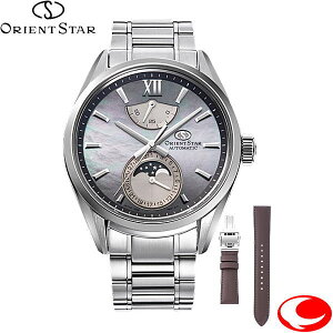 iŋzjORIENT STAR IGgX^[ M34 F7 Mechanical Moon Phase JjJ[tFCYRK-AY0201A 퐶ph(10C) 2Nԕۏ؁yv[gz