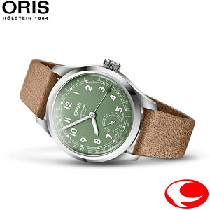 ORIS �I���X Big Crown �r�b�N�N���E�� �|�C���^�[�f�C�g�L�����o�[403 01 403 7799 4067-07 6 20 09FC 40.00 mm �O���[�� ������ ���U�[�X�g���b�v�Z