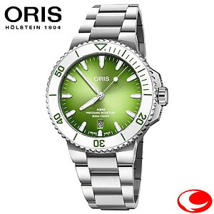 (�ŋ��z��) [�I���X] ORIS �I���X NEW AQUIS DATE �A�N�C�X�f�C�g �E�H�[�^�[�������J���[ 01 733 7787 4137-07 8 22 04PEB �������K�i �������� �I�[�g�}�e�B�b�N 41.5�~���y�}�C�I���X�o�^�Ń��[�J�[3�N��