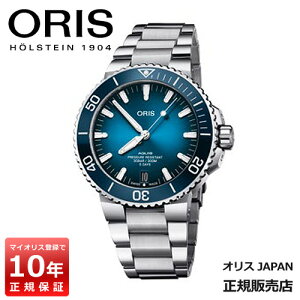 ORIS AQUIS �f�C�g �L�����o�[400 400 7763 4135 07 8 24 09PEB 43.5�~���@�������� �����Y �r���v �_�C�o�[�Y �E�H�b�` �y�}�C�I���X�o�^��10�N�ۏ؁z�y5���ԃp���[���U�[�u�z�y�v���[���g�z