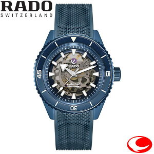 ���K5�N�ԕۏ� RADO (���h�[)�L���v�e���N�b�N �n�C�e�N�Z���~�b�N �X�P���g�� Captain Cook High-Tech Ceramic Skeleton �����Y�E�H�b�` �����ՐF�u���[ R32153209 �j�o�N�����Ђ�����܂��@43�~�� ���o�[�X