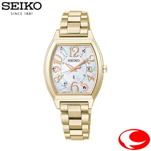(�ŋ��z��) SEIKO LUKIA �Z�C�R�[ ���L�A Happy Collection Made With Liberty Fabric Limited Edition SSQW104 ���o�e�B �R���{���[�V�������f�� ���f�B�[�X �\�[���[ �d�g �r���v �t���x���g�t�� �X�y�V����BOX ����
