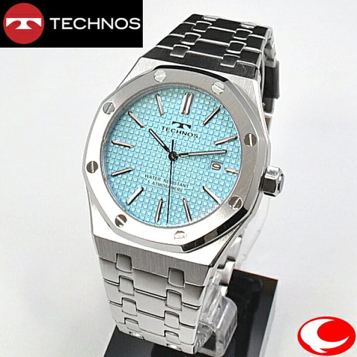 楽天市場】(最強配送)テクノス(TECHNOS) メンズ 腕時計 5気圧防水 