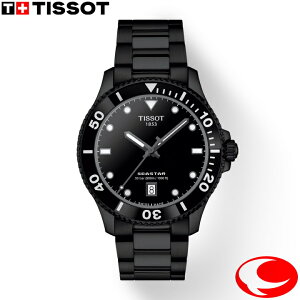 (ŋz) KiyTISSOTzeB\ V[X^[1000 NI[c Tissot Seastar 1000 Quartz 40mm rv T120.410.33.051.00 T1204103305100 I[ubNPVD 30Ch K2Nԕۏ