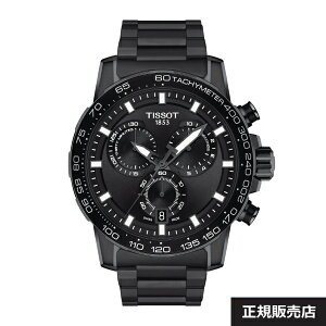 【TISSOT】ティソ スーパースポーツ クロノ T125.617.33.051.00 メンズ 腕時計 フルブラックPVDコーティングの316Lステンレススチール END OF LIFE機能搭載(国内正規販売店)T1256173305100【送料無料】【