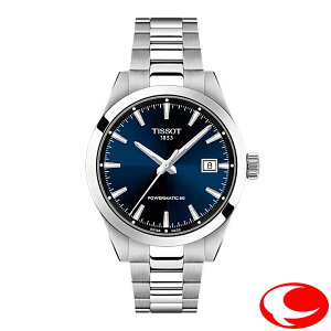 �y���Ԍ���10%OFF�N�[�|���z�i�ŋ��z���jTISSOT �e�B�\ Gentleman �W�F���g���}�� 38mm T1658071104100 T165.807.11.041.00 �u���[������ �������� �p���[�}�e�B�b�N80 �j���@�N�������q�Q�[���}�C�y�e�B�\��