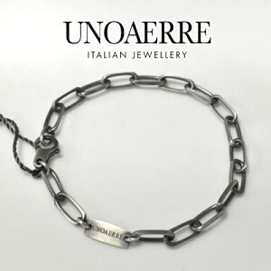 (あす楽)UNOAERRE ウノアエレ シルバー ブレスレット 023284  20cm