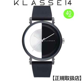 ［クラス14］KLASSE14 腕時計 Imperfect Black Arch　IP Black Case 40mm　ブラックダイヤル　(一部透過） IM18BK007M　替えベルト付き【正規輸入品】