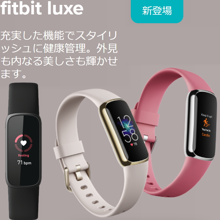 Fitbit Luxe 2個セット オーキッドとブラック | brandfire.ba