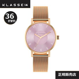 (あす楽)KLASSE14(クラス14) 腕時計 Volare Pink Frost 36mm WVF20RG001W [正規輸入品] 【楽ギフ_包装】【送料無料】【クリスマス】【プレゼント】母の日