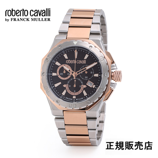 ロベルトカヴァリ バイ フランクミュラー RV1G153M0061 クオーツ メンズ 腕時計 メンズ腕時計