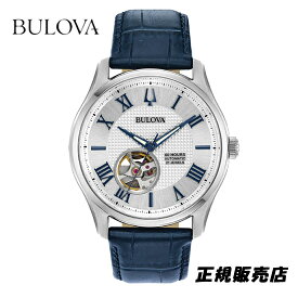 BULOVA ブローバ クラシックモデル ウィルトン　自動巻き メンズ腕時計 96A206 　※BULOVA【送料無料】