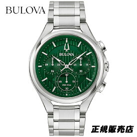 [ブローバ]BULOVA 腕時計 メンズ カーブ CURV クロノグラフ 96A297 [正規輸入品] 【送料無料】（正規3年保証）