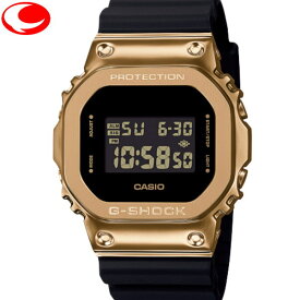 (あす楽) カシオ CASIO G-SHOCK GM-5600G-9JF メタルカバードシリーズ メンズ 腕時計 ゴールドカラー/ブラック【楽ギフ_包装】【楽ギフ_メッセ入力】【送料無料】【クリスマス】【22年8月5日発売】【カシオ祭】