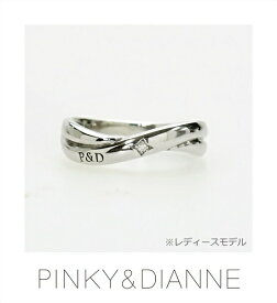 PINKY & DIANNE LOVERS ピンキー＆ダイアン ラヴァーズ リング ダイヤモンド シルバー SV（ロジウムメッキ）
