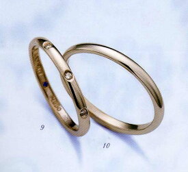 LANVIN (ランバン リング) La vie en bleu　結婚指輪 マリッジ リング 　ダイヤモンド入り(左側）5924062 【楽ギフ_名入れ】【楽ギフ_のし宛書】【楽ギフ_包装】【RCP】【送料無料】【最安値挑戦】05P04Jun19