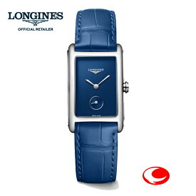 (あす楽)【ご購入特典あります。】LONGINES ロンジン 腕時計 ロンジン ドルチェヴィータ　レディース L5.512.4.90.2　ブルーベルト　L55124902　(正規2年保証)　23.30 X 37.00 mm　-ロンジン公式ウェブサイト登録店-【送料無料】カラフルウォッチ