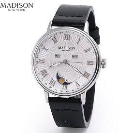 (あす楽）MADISON NEW YORK メンズ腕時計 マディソン ニューヨーク チャールトン 　MA011008-1【送料無料】