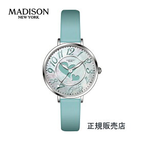 マディソン ニューヨーク プレザント 腕時計 MA012011-4　3年間保証