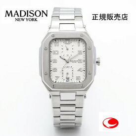 (あす楽）MADISON NEW YORK マディソン ニューヨーク フィフス・アベニュー 腕時計 MA011012-2