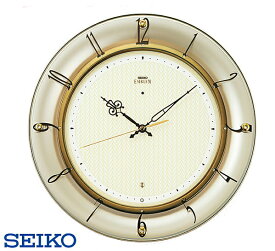 （あす楽）クーポン　セイコー　SEIKO EMBLEM　HS561G 電波掛け時計 セイコー 壁掛け時計 【送料無料】【メッセージ】ご結婚記念品に