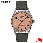 3年間保証【TISSOT】TELEMETER(テレメーター) ティソ ヘリテージ オートマティック Heritage 1938 Automatic メンズ 腕時計 T142.464.16.332.00 T1424641633200 クロノメーター 自動巻き（国内正規販売店）39ミリ ピンク サンドブラスト文字盤