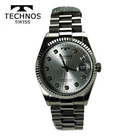 (あす楽)テクノス(TECHNOS) 腕時計　5気圧防水　T9604SS【RCP】【最安値挑戦】【送料無料】【楽ギフ_包装】【クリスマス】\80,000