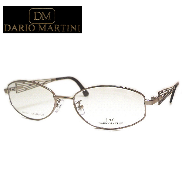 DARIO MARTINI レディース眼鏡フレーム DM-277 ダリオ SIZE－54 安売り DM277 メガネフレーム COL－1 期間限定送料無料 マルティーニ