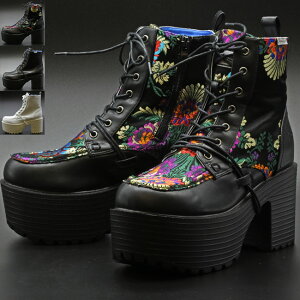 【 返品無料 交換無料 】 【 ショップ袋プレゼント 】 ヨースケ YOSUKE 厚底ブーツ 4468012 レースアップブーツ ショートブーツ ハイソール メンズ ブラック 黒 ホワイト 白 26 27(予約)は11月下旬