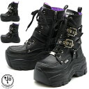 【 返品無料 交換無料 】 【 ショップ袋プレゼント 】 ヨースケ YOSUKE スニーカーブーツ 厚底ブーツ ショートブーツ レースアップブーツ メンズ 26 27 黒 4468027(予約)は12月上旬頃〜の入荷です