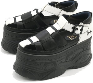 ヨースケ公式キズ補修液付 直営限定 YOSUKE 厚底 スニーカー サンダル メンズ 11cm 厚底フラット