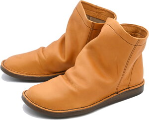 ヨースケ公式キズ補修液付 YOSUKE ドレープブーツ レディース 本革 日本製 ショートブーツ フラット