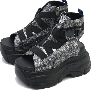 ヨースケ公式キズ補修液付 YOSUKE 厚底 ブーツサンダル メンズ 9cm 厚底フラットソール スニーカーサンダル