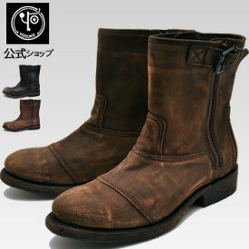 【公式】IMPORTED BY YOSUKE メキシコのMURO BOOTS エンジニアブーツ メンズ 本革 ヨースケ YOSUKE 靴