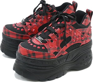 ヨースケ公式キズ補修液付 YOSUKE 厚底スニーカー メンズ スタッズ 9cm 厚底フラットソール