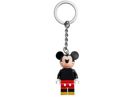 【新品】LEGOKeychainレゴキーホルダー　ミッキーマウスMICKEYMOUSE　853998　【送料無料】【代金引換不可】【ゆうパケット】 全長約5センチ　横幅約2.5センチ