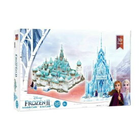 【新品】アナと雪の女王2　アレンデル城&アイスキャッスル3D大型キュービックパズル　ディズニー(343ピース)